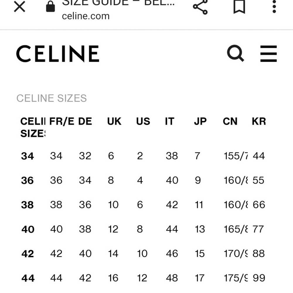 Celine Paris button-down silk shirt size 38 - image 9