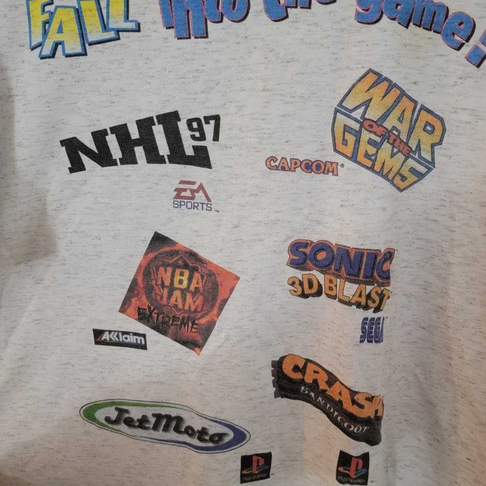 Vintage 90s BOOT Playstation N64 shirt - image 2