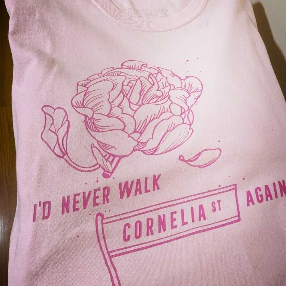 Taylor Swift Cornelia Street Shirt Pink Rare - image 1