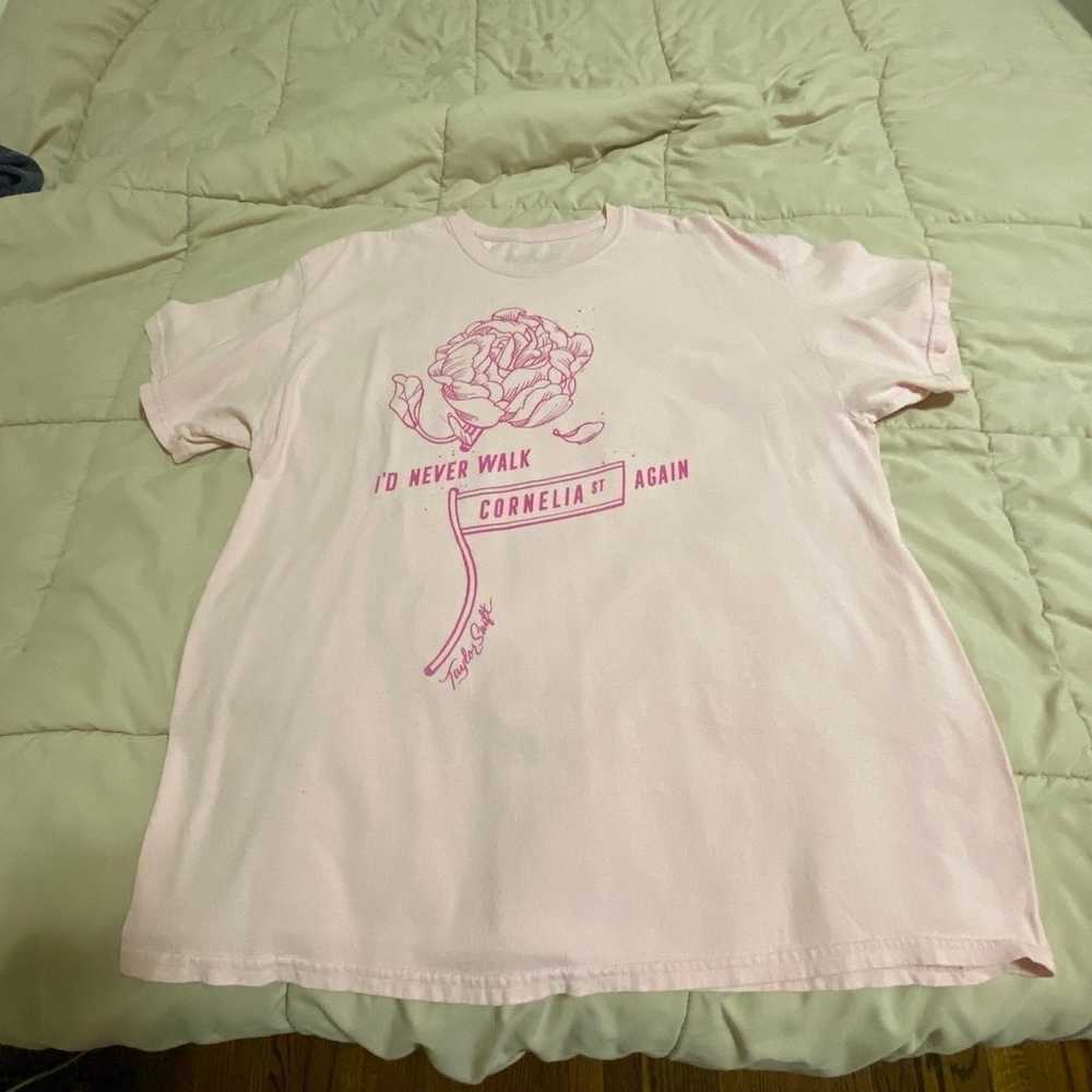 Taylor Swift Cornelia Street Shirt Pink Rare - image 2