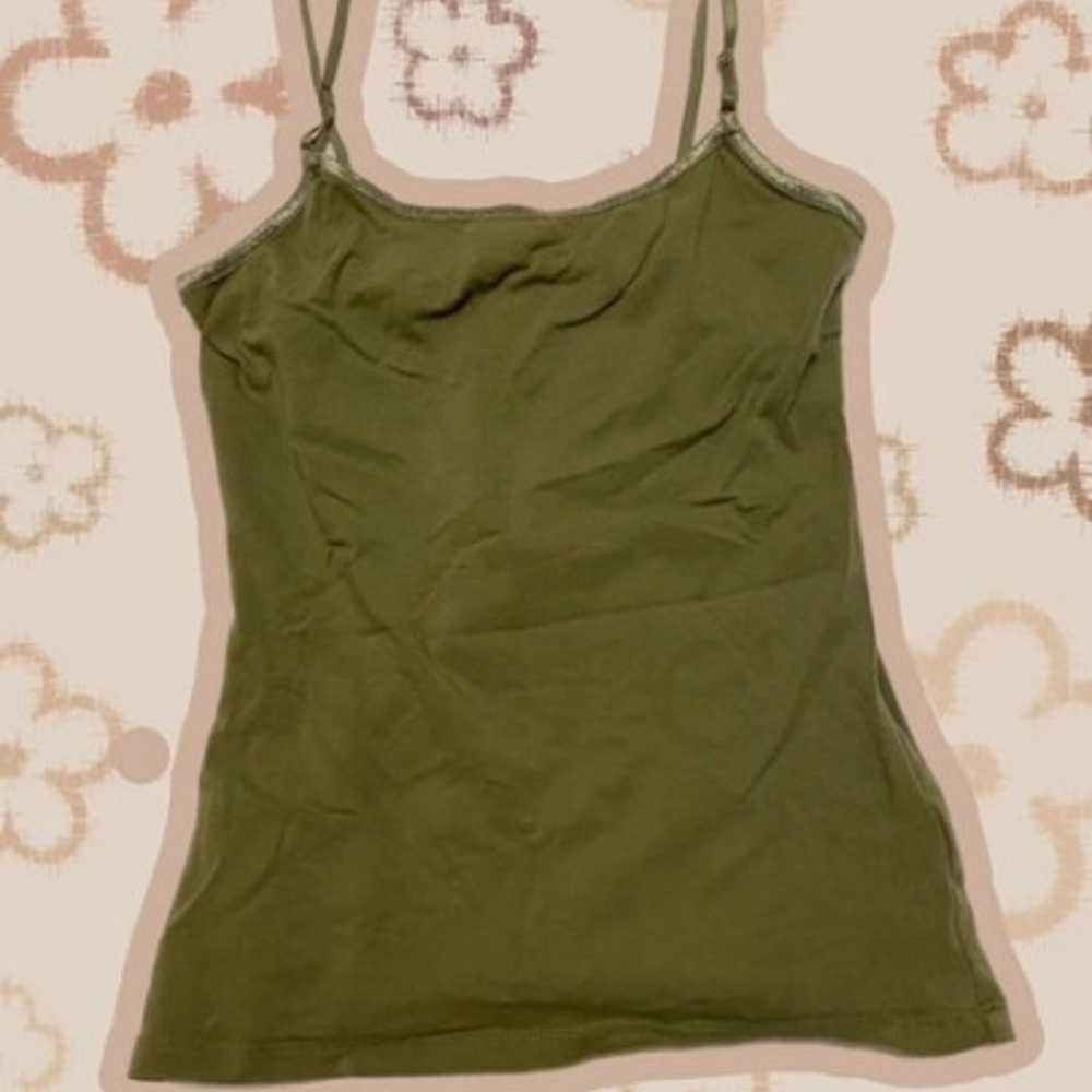 army green top - image 1