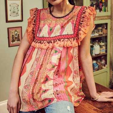 Anthropologie sidhartha top new sz lg