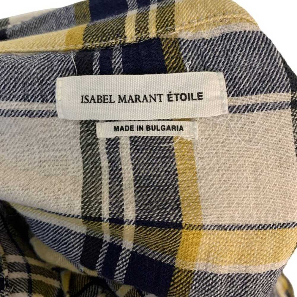 Isabel Marant Étoile Upton Plaid Shirt - image 4
