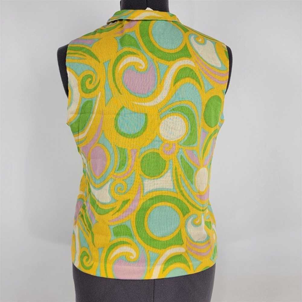 Vintage Mode O' Day 1960s Funky Retro Abstract Pr… - image 8