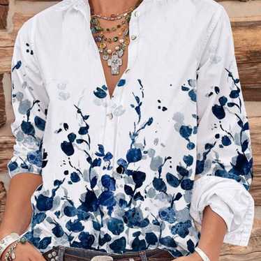 casual tops Long-sleeved women shirt elegant shirt