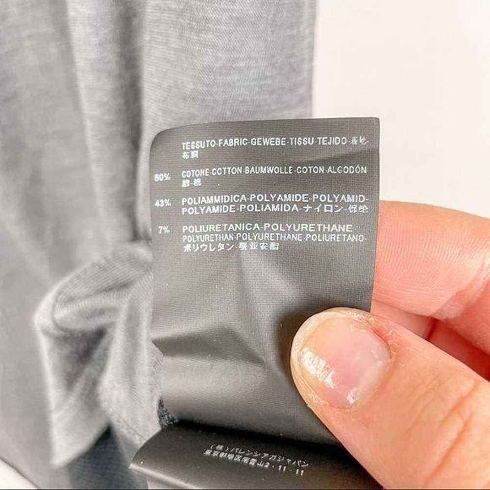 Balenciaga Layered Sheer Panel Tank Top Gray XS - image 9