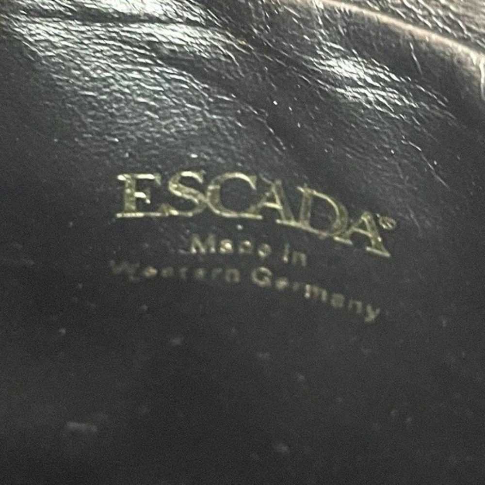 Stunning 80’s ESCADA Purple Velvet Sequined Bag R… - image 8