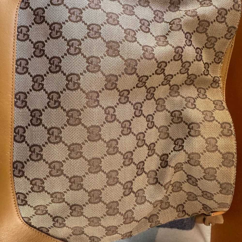 Gucci Bamboo Handle Shoulder Bag - image 3