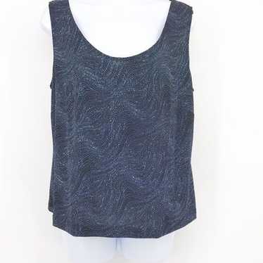 Xscape by Johana Chen Sleeveless Embellished  Top… - image 1