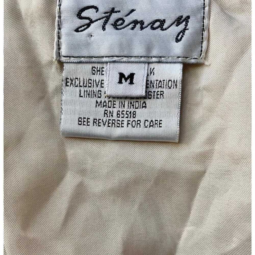 Sténay Vintage Sequin Top Beige - image 9