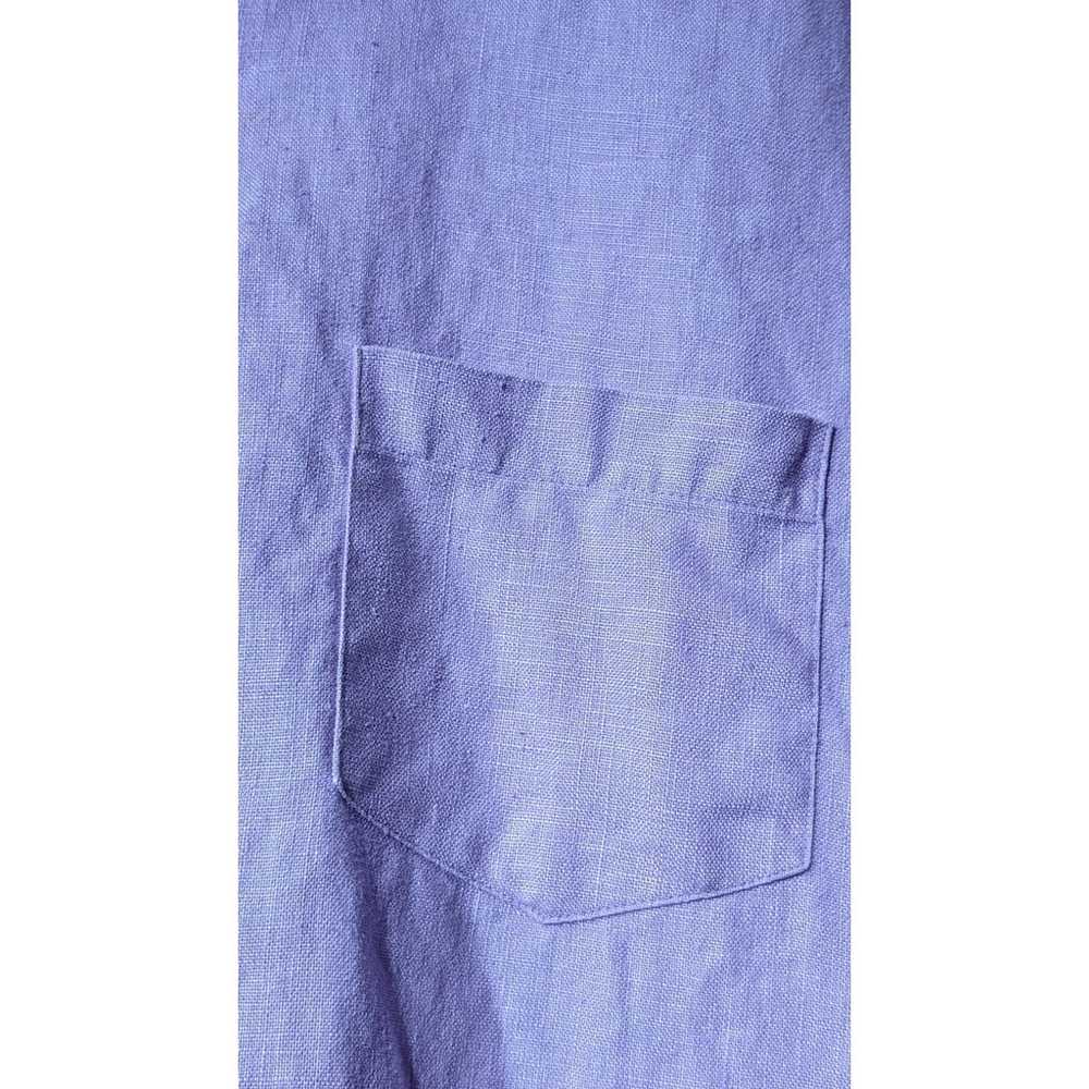 Vintage Real Comfort Lavender Linen Front Pocket … - image 6