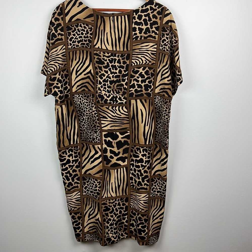 Vintage 100% silk Jones New York Dresses size 14 … - image 5