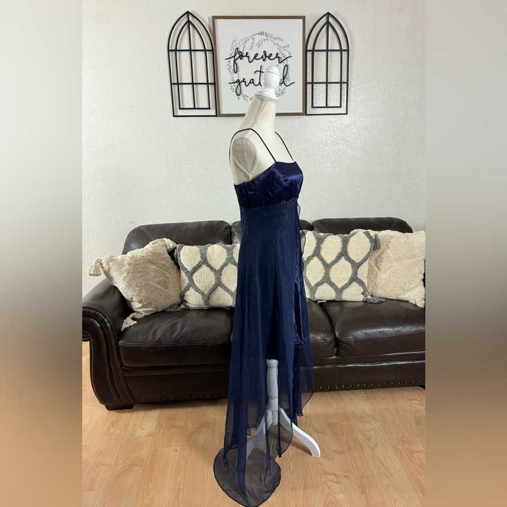 Vintage 90’s Midnight Blue Fiesta Fairy Dress Siz… - image 12