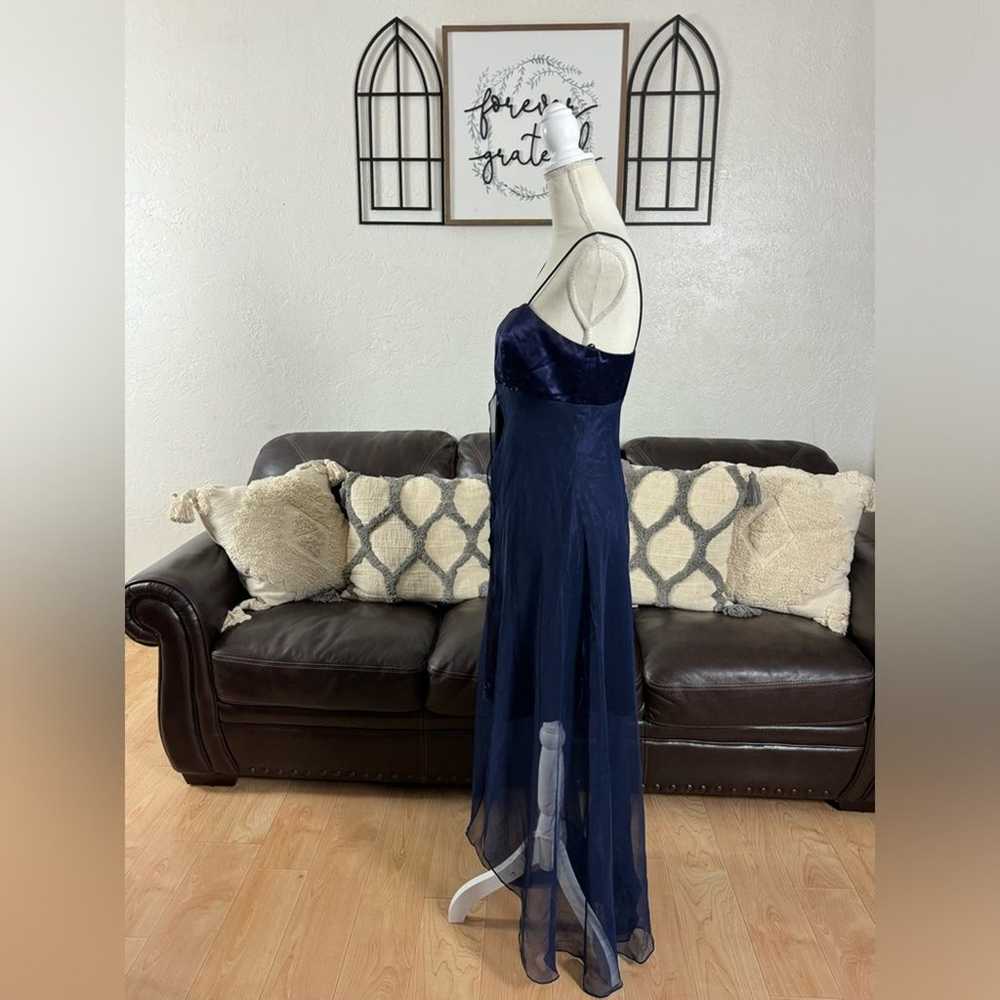 Vintage 90’s Midnight Blue Fiesta Fairy Dress Siz… - image 4
