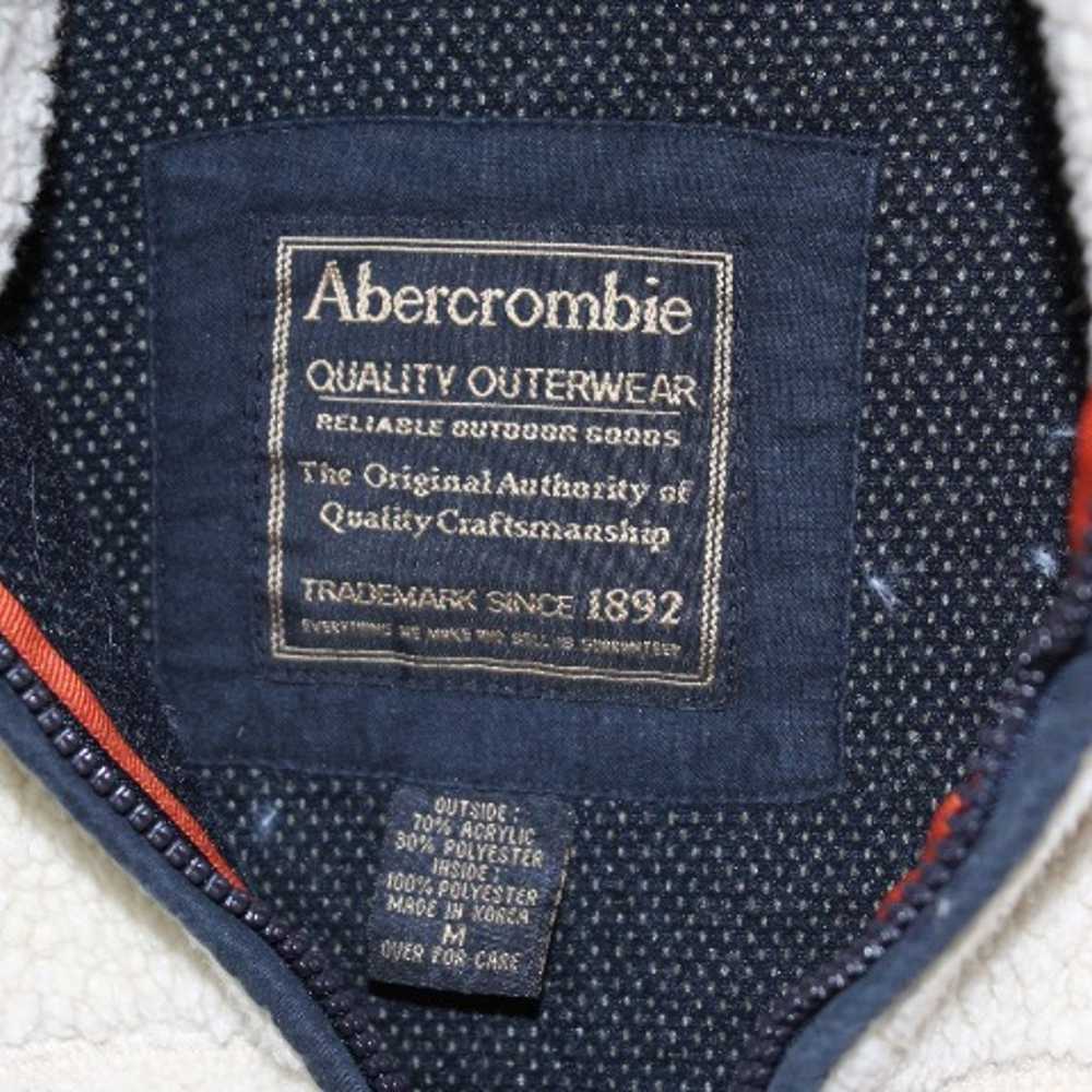 Vintage Abercrombie Quality Outerwear Off-White S… - image 5