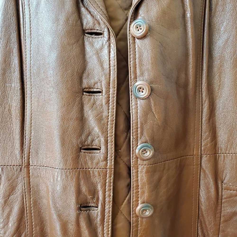 Vintage Wilson Suede and Leather Brown Jacket Rem… - image 10