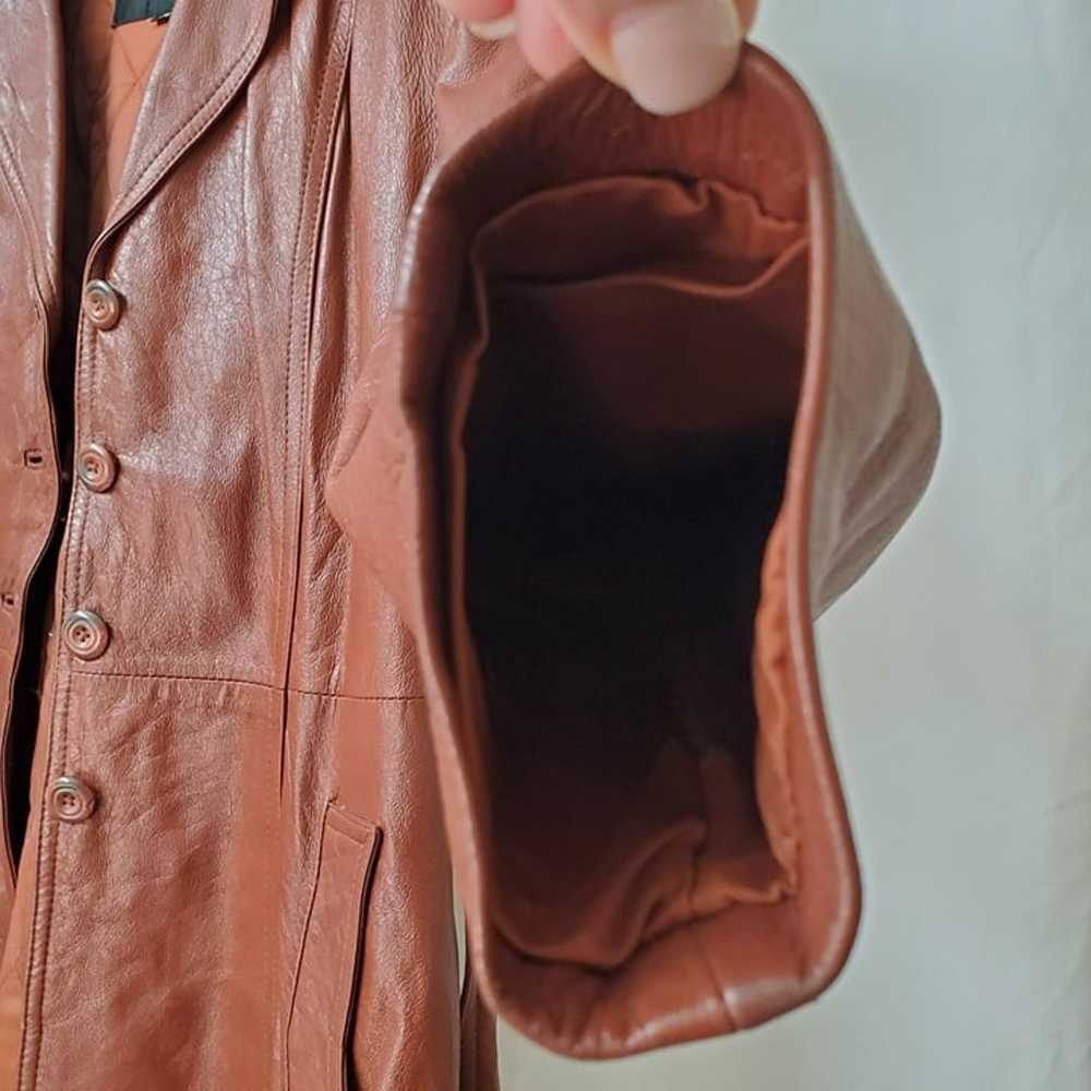 Vintage Wilson Suede and Leather Brown Jacket Rem… - image 12