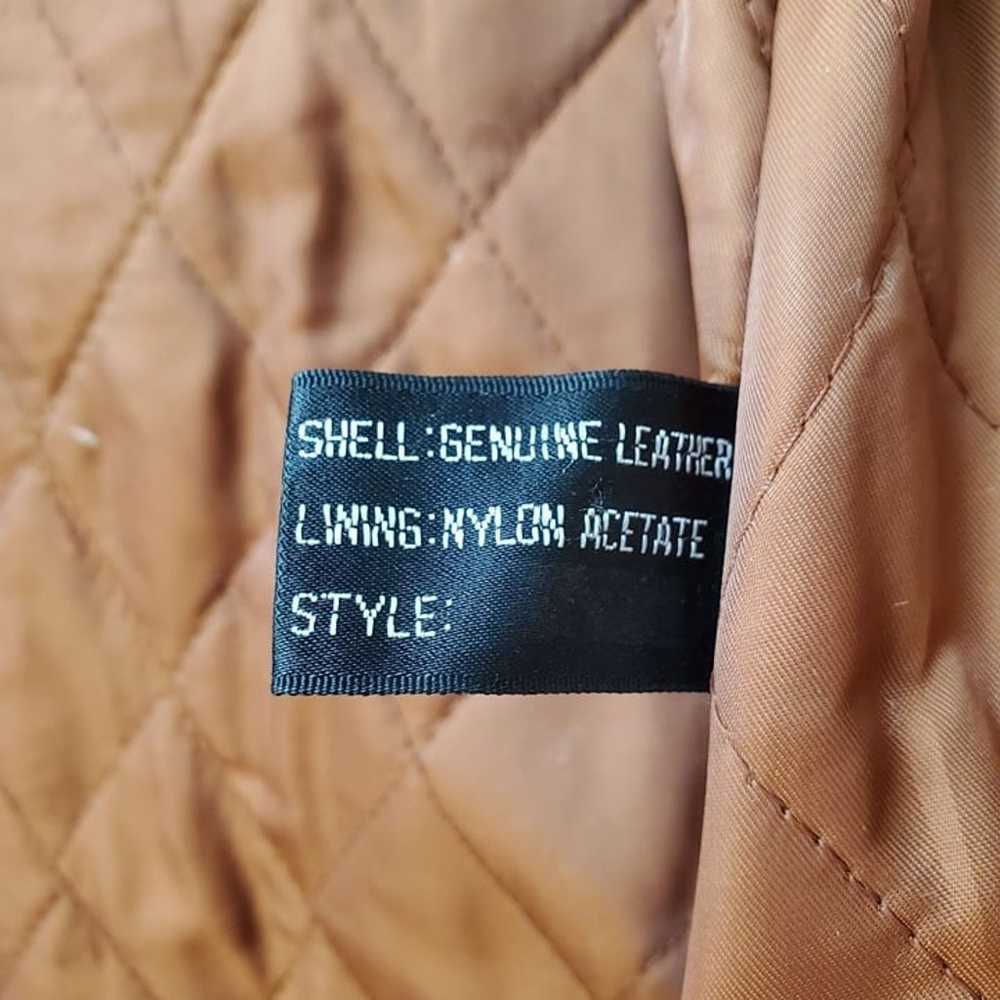 Vintage Wilson Suede and Leather Brown Jacket Rem… - image 5