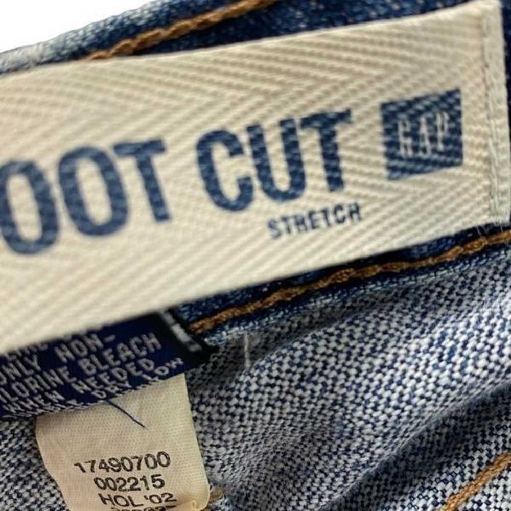 Vintage Gap Low Rise Boot Cut Jeans - image 5