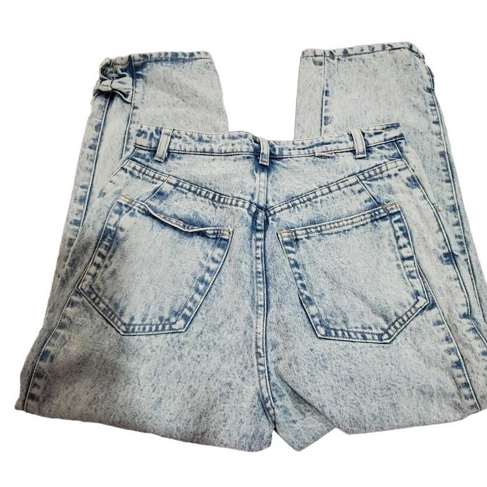 Vintage Gitano Jeans Womens Size 11 Acid Wash 90s… - image 2