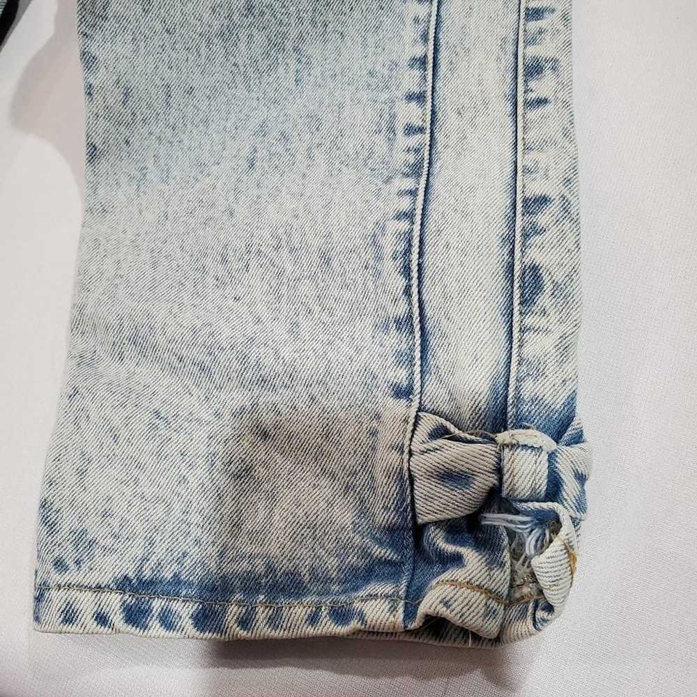 Vintage Gitano Jeans Womens Size 11 Acid Wash 90s… - image 3