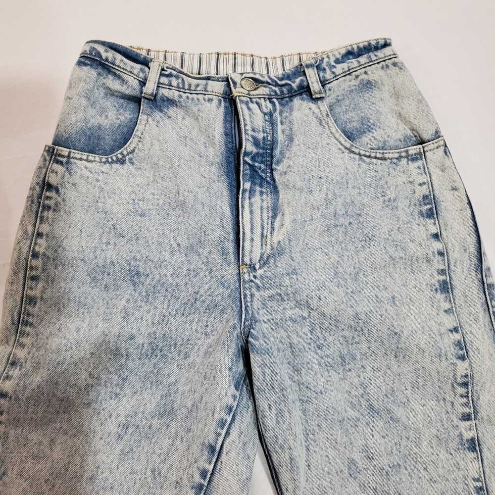 Vintage Gitano Jeans Womens Size 11 Acid Wash 90s… - image 4