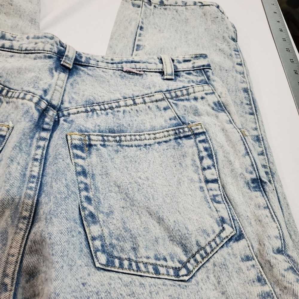 Vintage Gitano Jeans Womens Size 11 Acid Wash 90s… - image 5