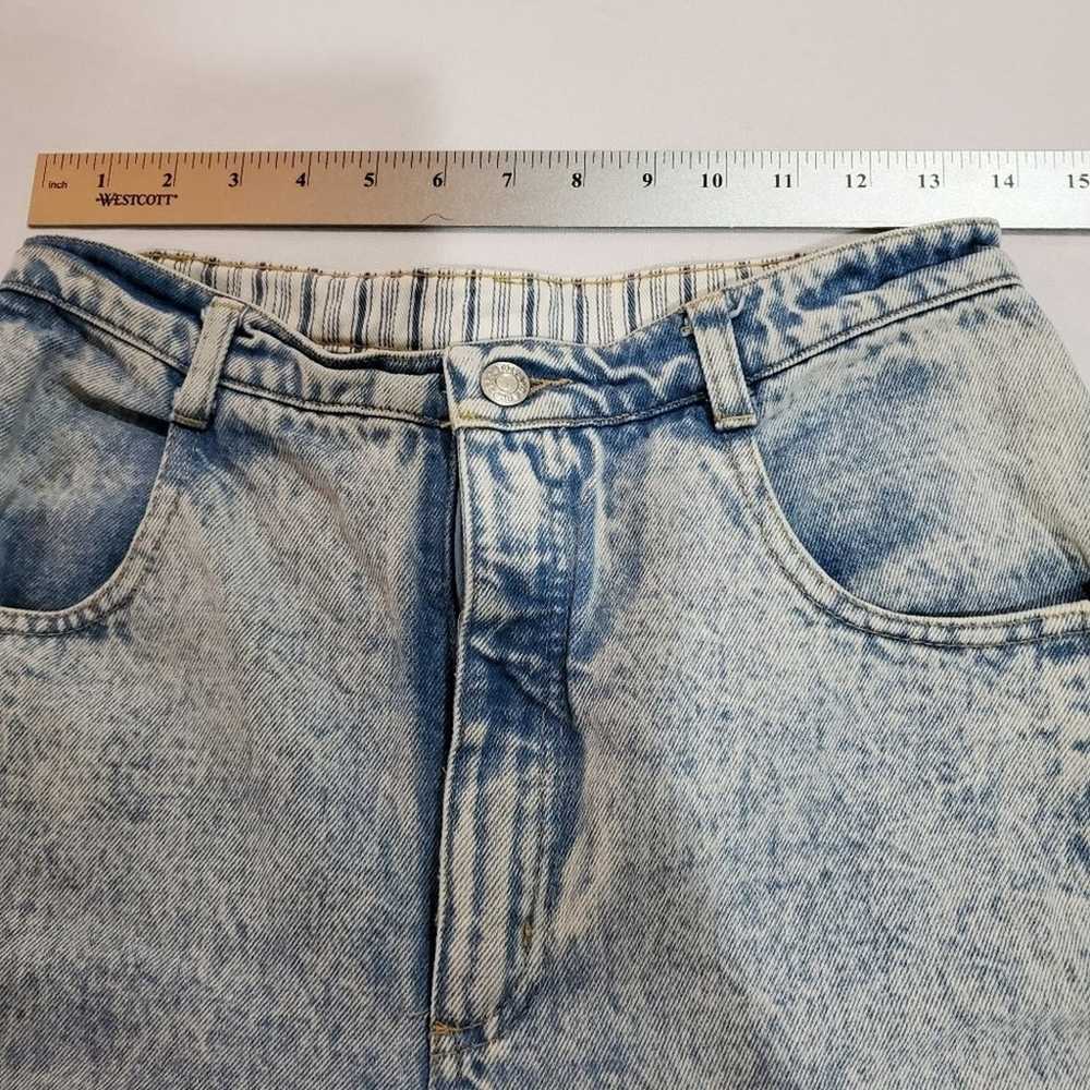 Vintage Gitano Jeans Womens Size 11 Acid Wash 90s… - image 8