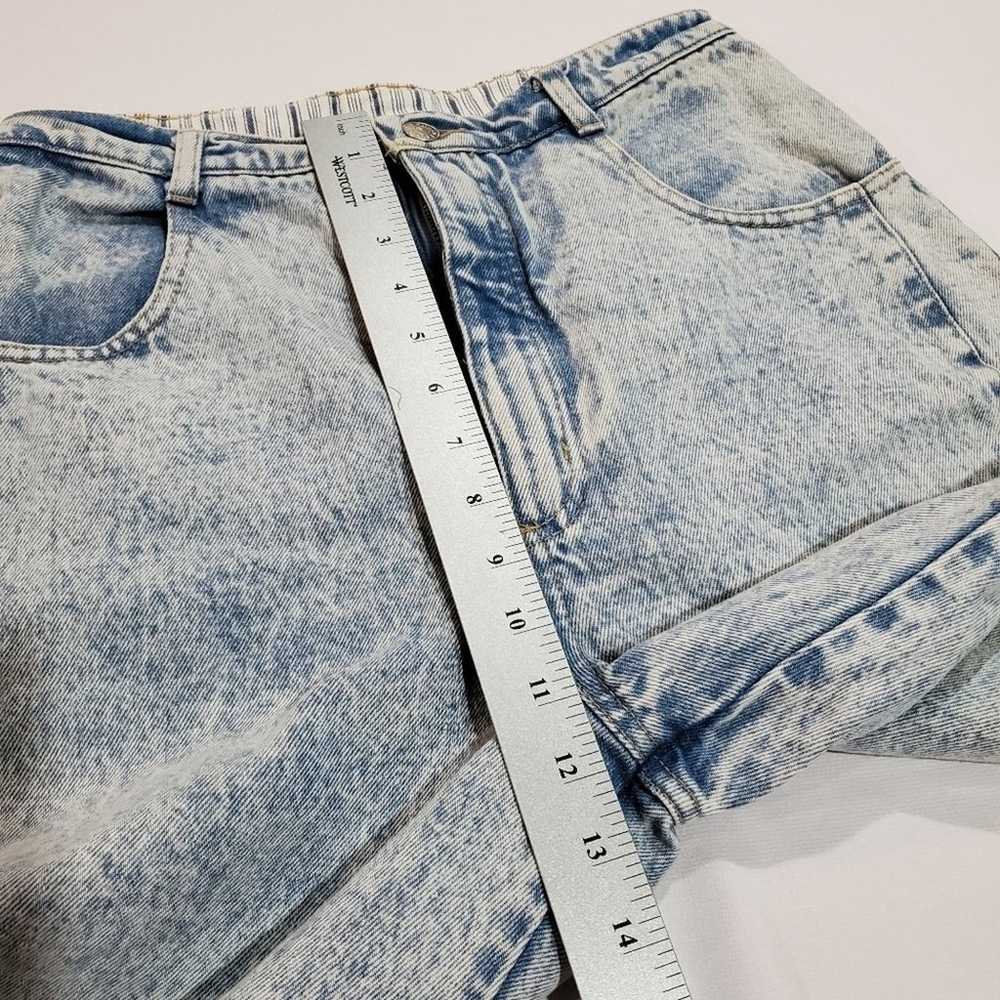 Vintage Gitano Jeans Womens Size 11 Acid Wash 90s… - image 9