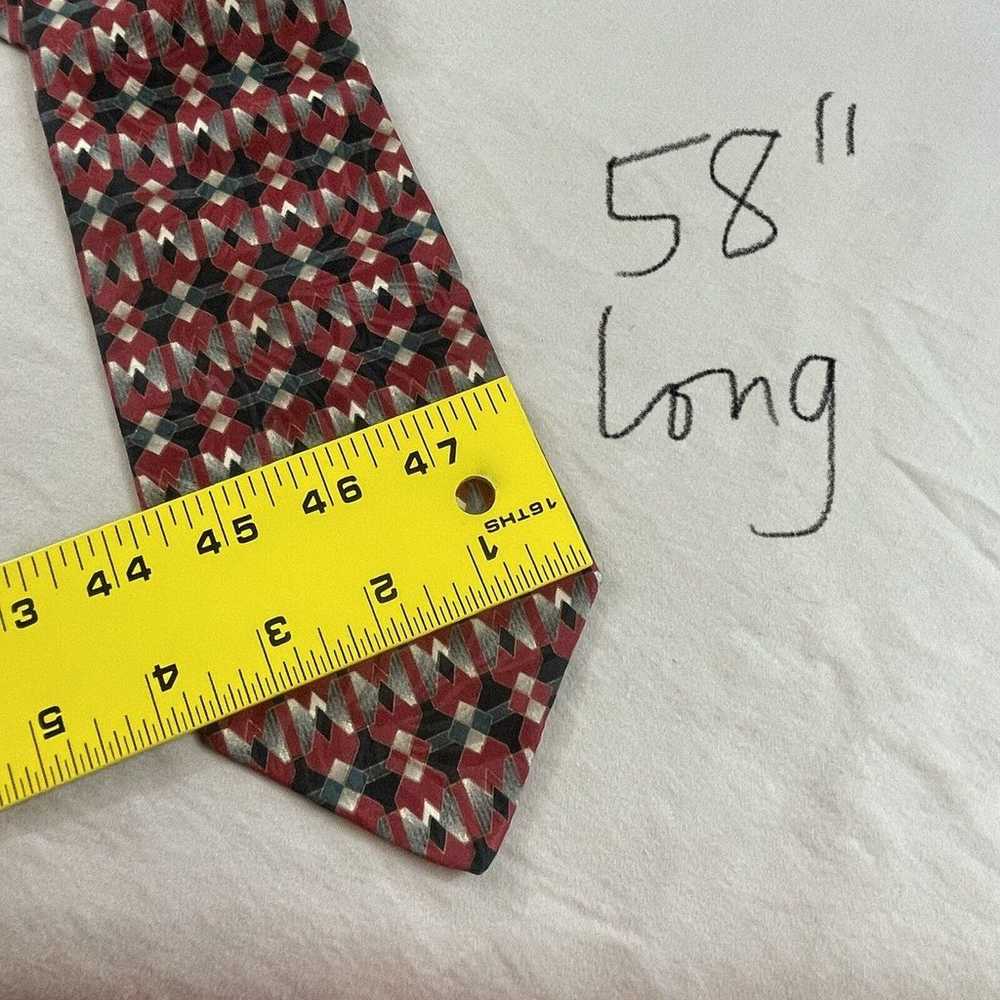 Neckties Lot of Designer Vtg Ties 2 Halston 2 Ber… - image 4
