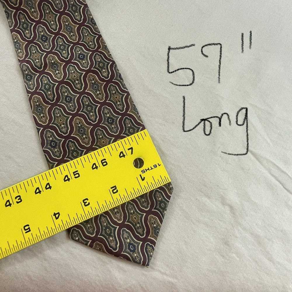 Neckties Lot of Designer Vtg Ties 2 Halston 2 Ber… - image 6