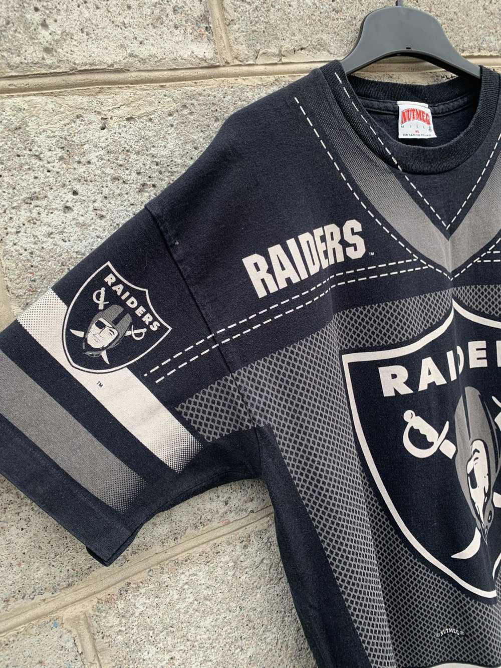 NFL × Nutmeg Mills × Oakland Raiders Vintage Nutm… - image 3