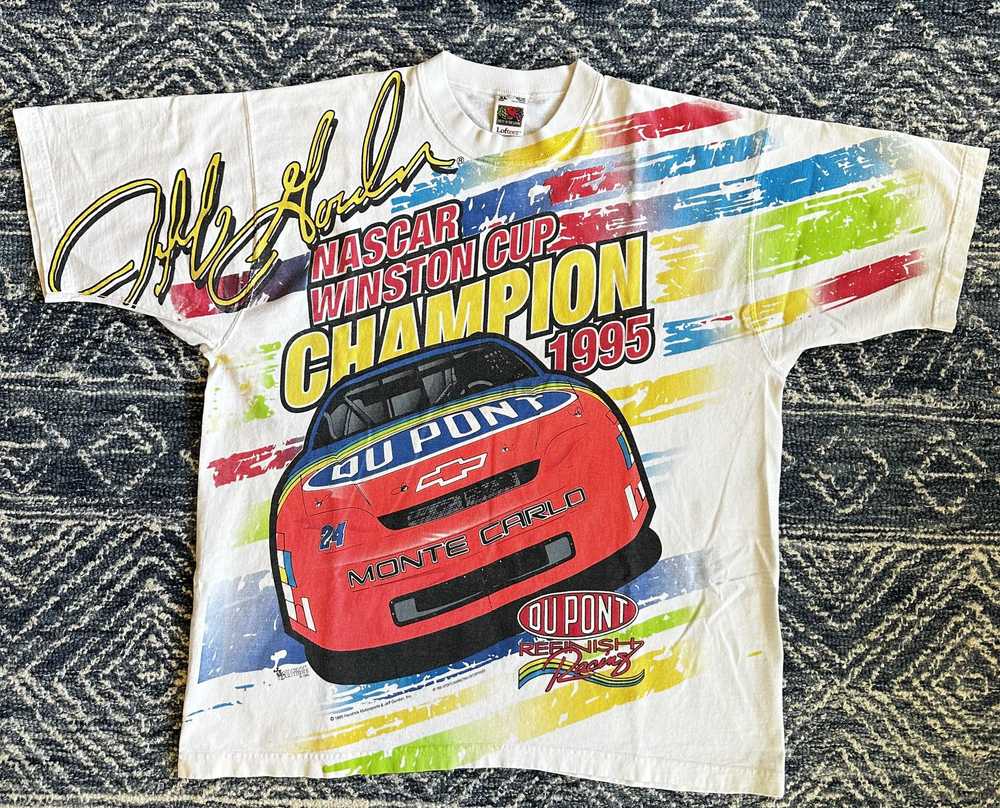 Fruit Of The Loom × NASCAR Vintage Jeff Gordon NA… - image 1