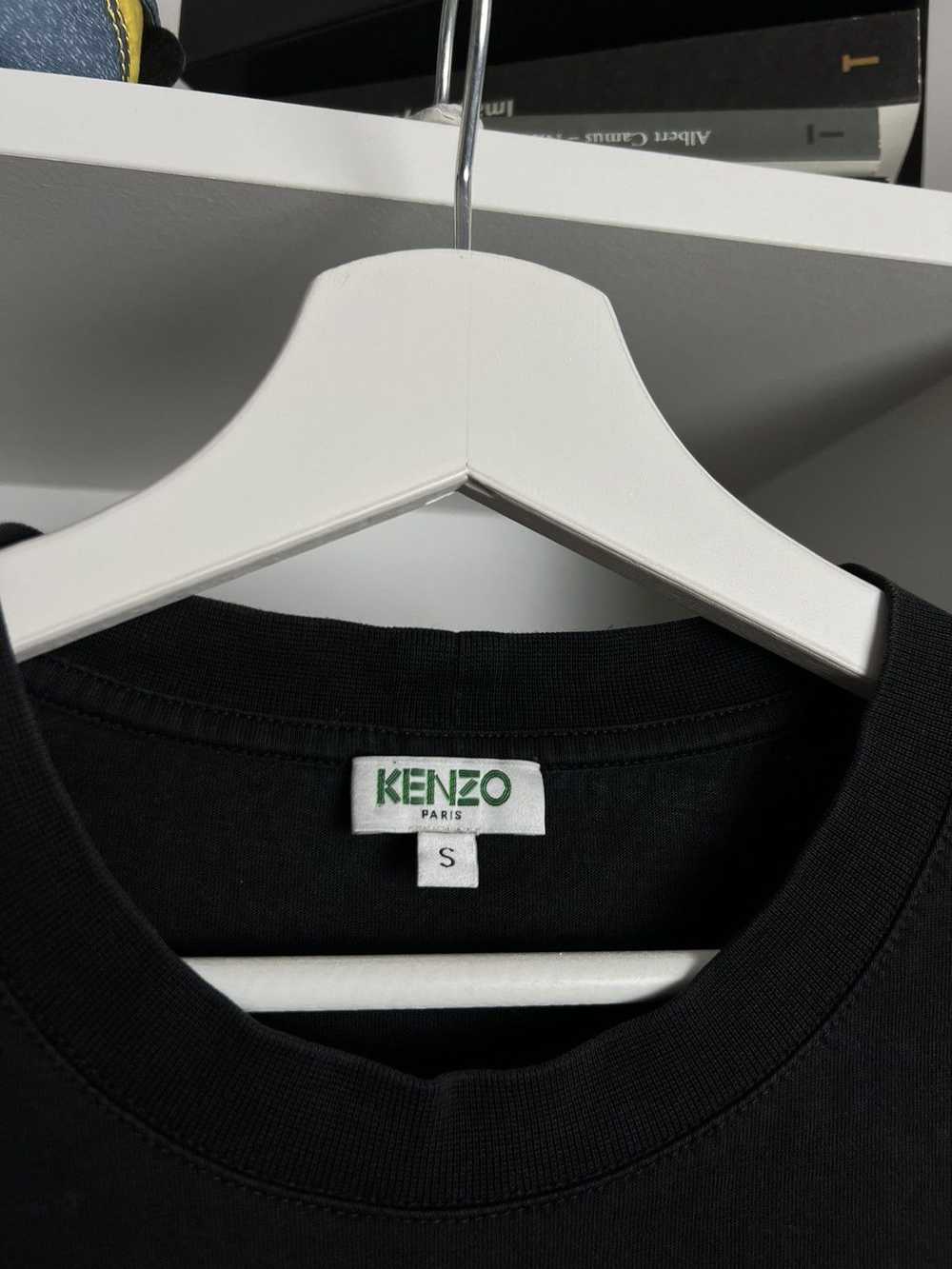 Designer × Kenzo × Luxury Kenzo black big tiger l… - image 3