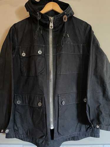 【NIGEL CABOURN LYBRO】BRITISH ARMY BLAZER Nigel Cabourn Cotton Herringbone British Army Jacket - NAVY