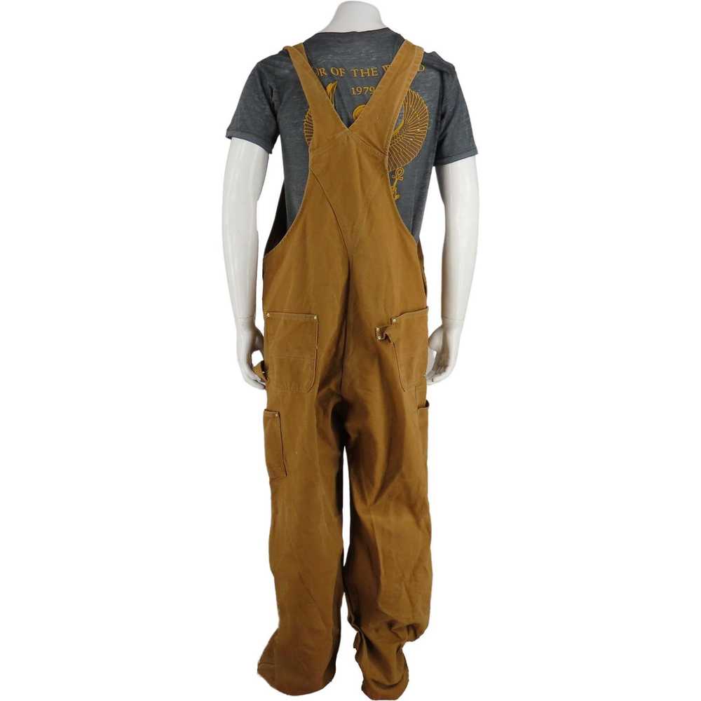 Carhartt Distressed Carhartt Canvas Chore Overall… - image 3