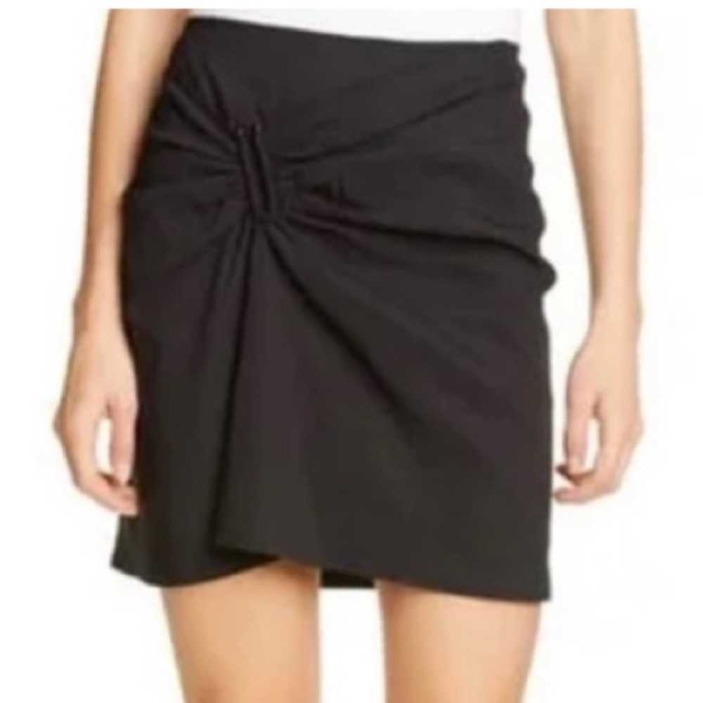 A.L.C. ALC Mini Skirt Black U-ring The Real Real … - image 4