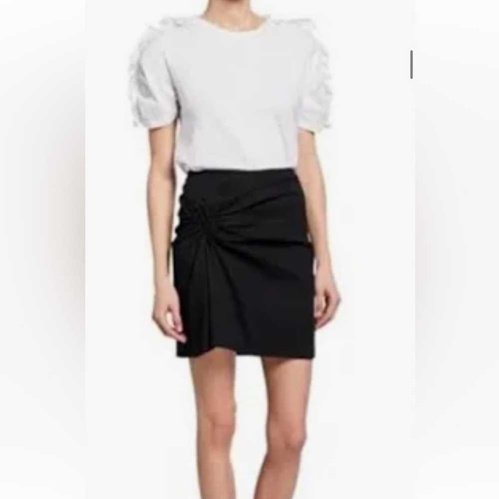 A.L.C. ALC Mini Skirt Black U-ring The Real Real … - image 7