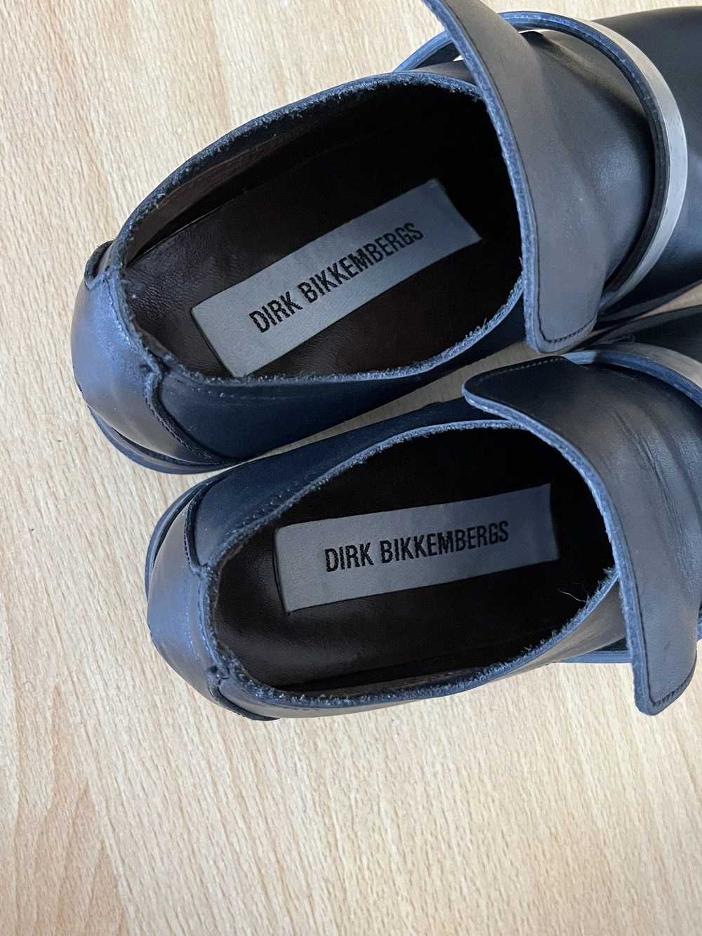 Dirk Bikkembergs AW97 Vintage Black Derby shoes - image 3