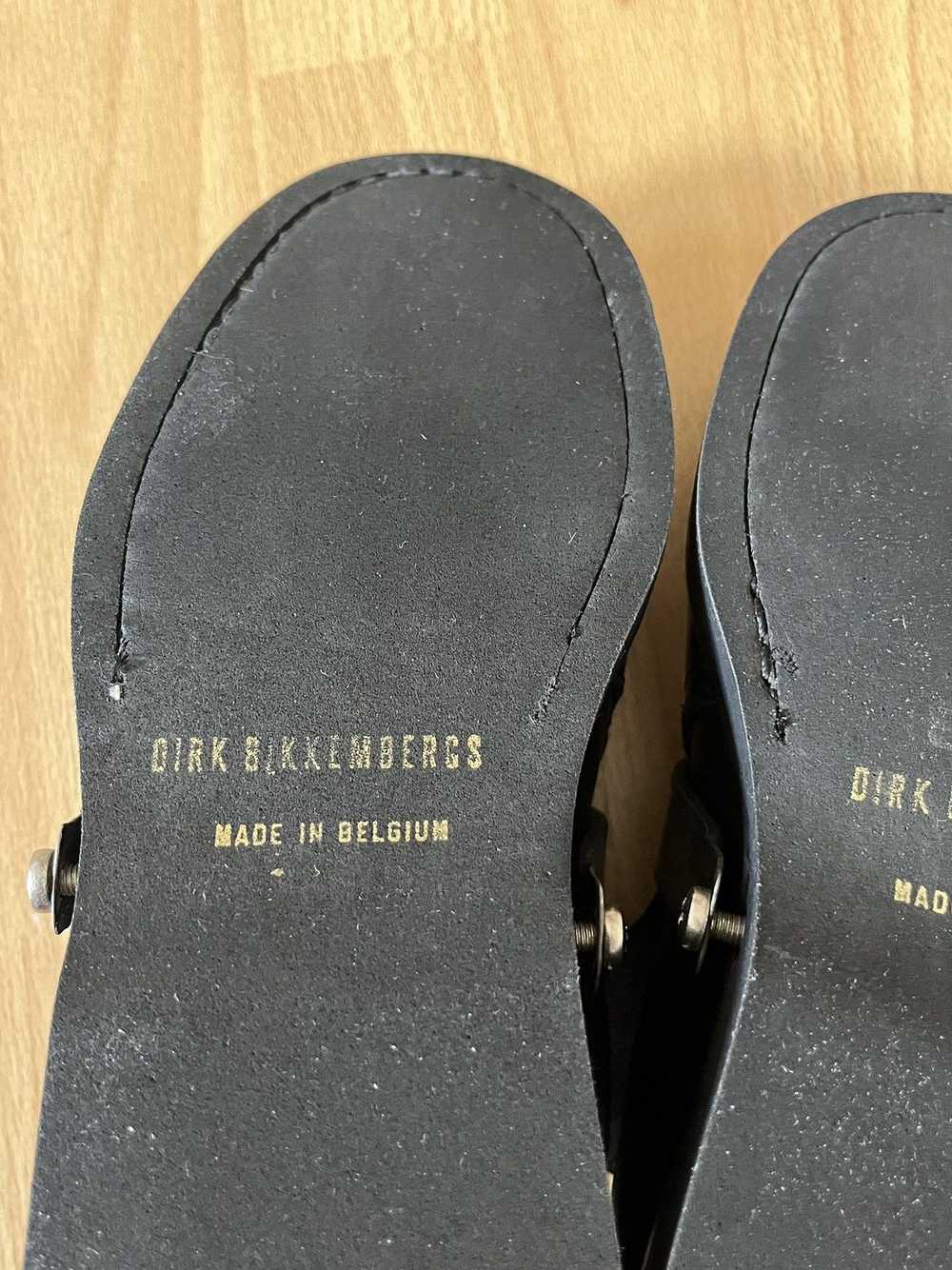 Dirk Bikkembergs AW97 Vintage Black Derby shoes - image 4