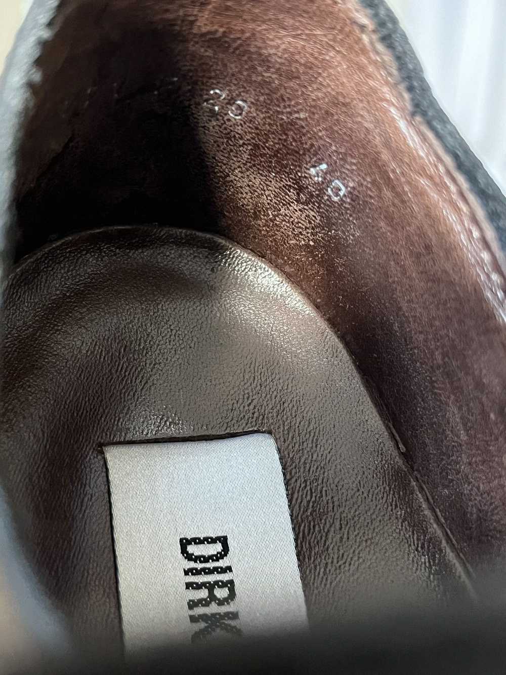 Dirk Bikkembergs AW97 Vintage Black Derby shoes - image 5