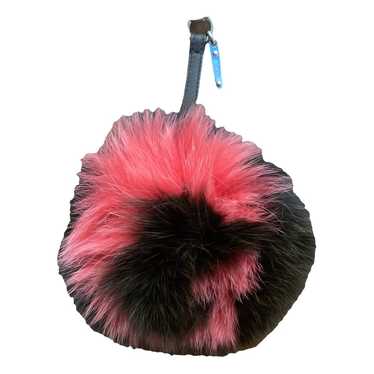 Fendi ABCharm faux fur bag charm - image 1