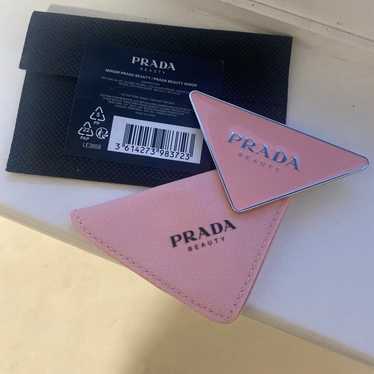 BRAND NEW Prada Beauty Triangle Logo Pocket Mirror