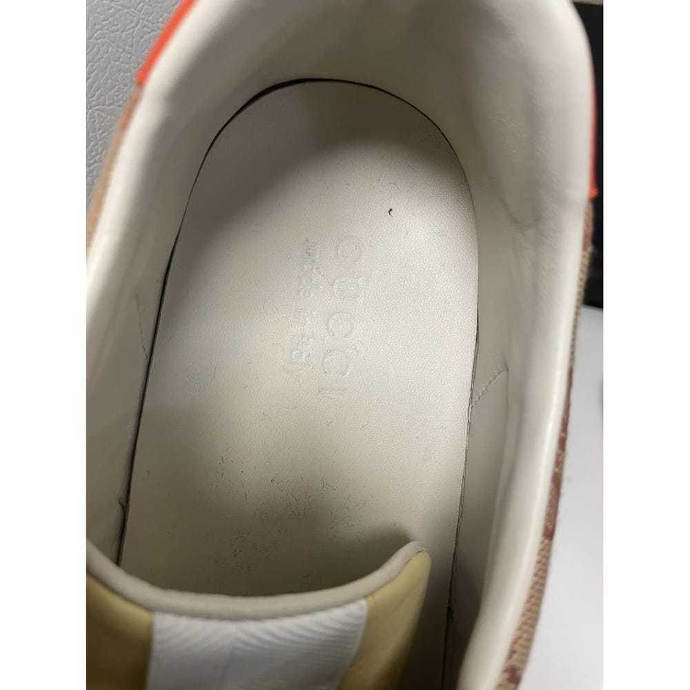 Gucci G74 leather low trainers - image 10