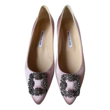 Manolo Blahnik Hangisi cloth ballet flats - image 1