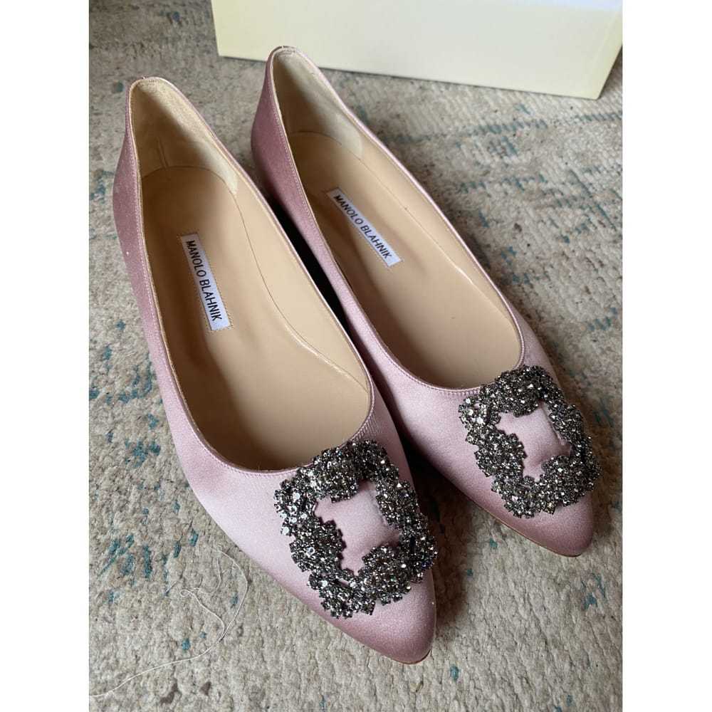 Manolo Blahnik Hangisi cloth ballet flats - image 2