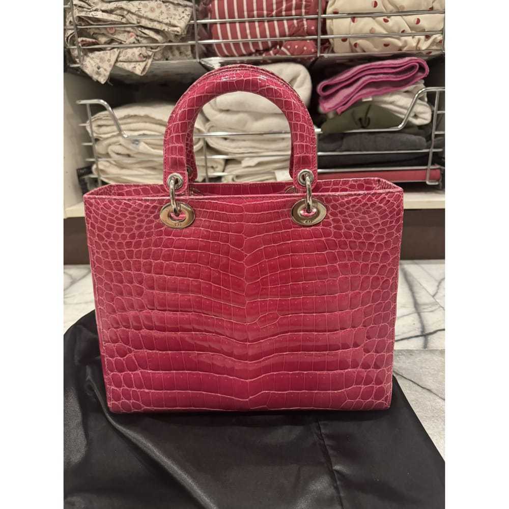 Dior Crocodile handbag - image 2