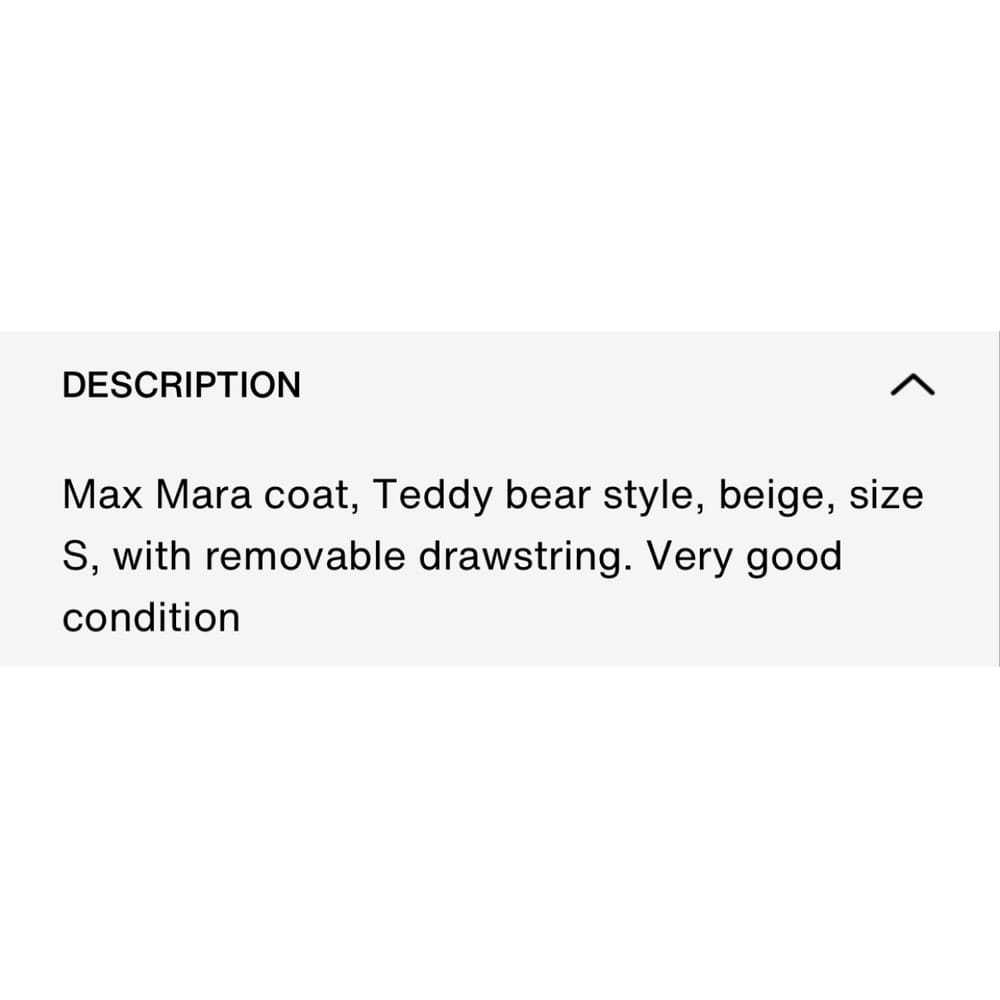Max Mara Teddy Bear Icon wool coat - image 8