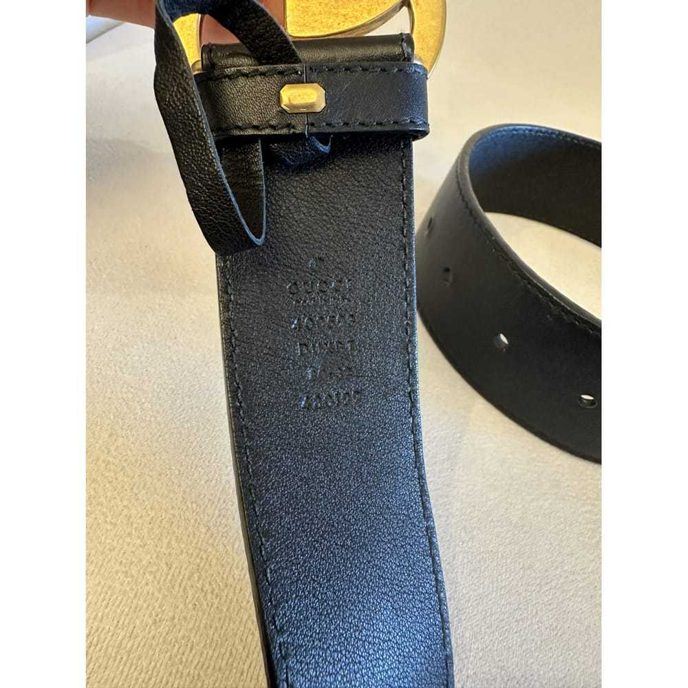 Gucci Gg Buckle leather belt - image 3