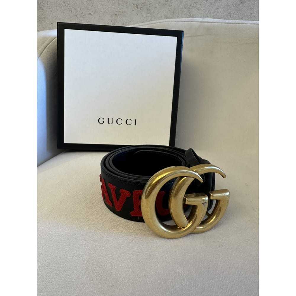 Gucci Gg Buckle leather belt - image 6